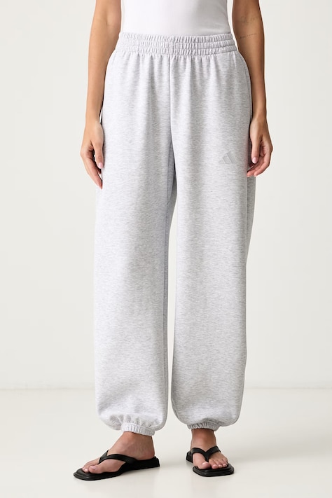 adidas spodnie dresowe damskie Soft Lux szare high waist KS7876