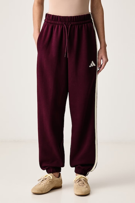 adidas Melegítő női pamuttal Essentials burgundia magas derék KZ2081