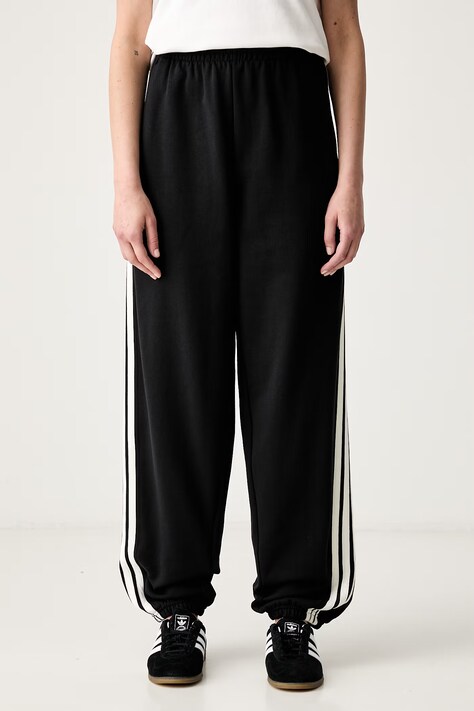 adidas spodnie dresowe damskie bawełniane czarne high waist KV9899
