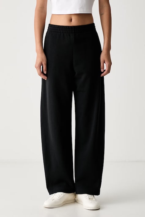 adidas spodnie dresowe damskie bawełniane czarne regular waist KV9829