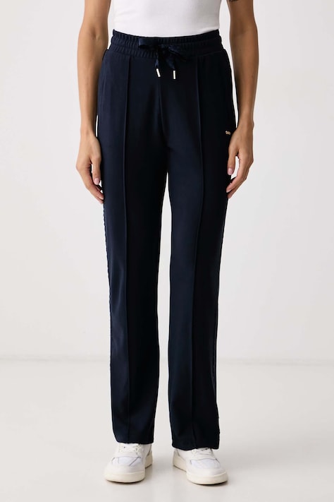 BOSS Παντελόνι lounge γυναικείο με μοντάλ PEACHY MONO_Pants σκούρο μπλε κανονική 50566121