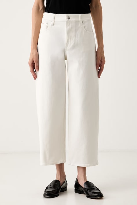 Calvin Klein Jeans blugi barrel pentru femei bej LV047G619G