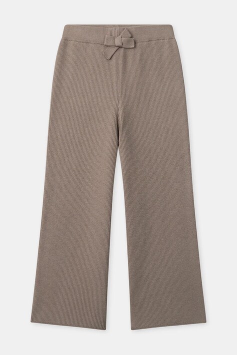 Sergent Major Spodnie flare dziecięce brązowe high waist 26H2PF32LG