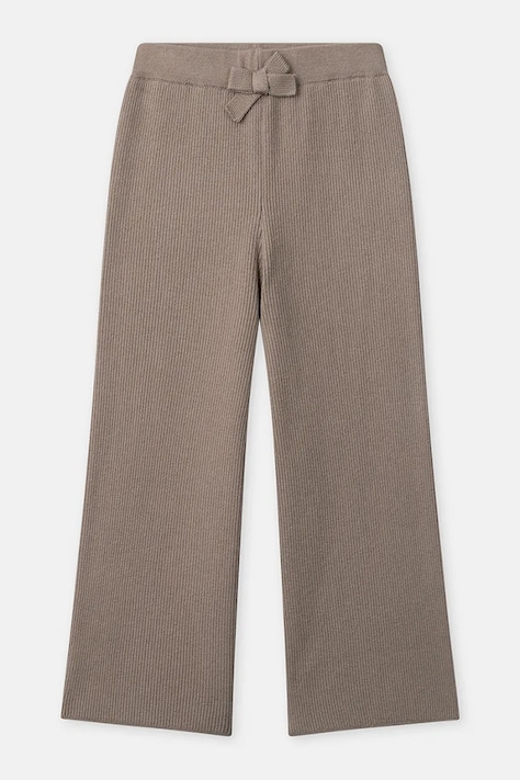 Sergent Major Spodnie flare dziecięce brązowe high waist 26H2PF32LG