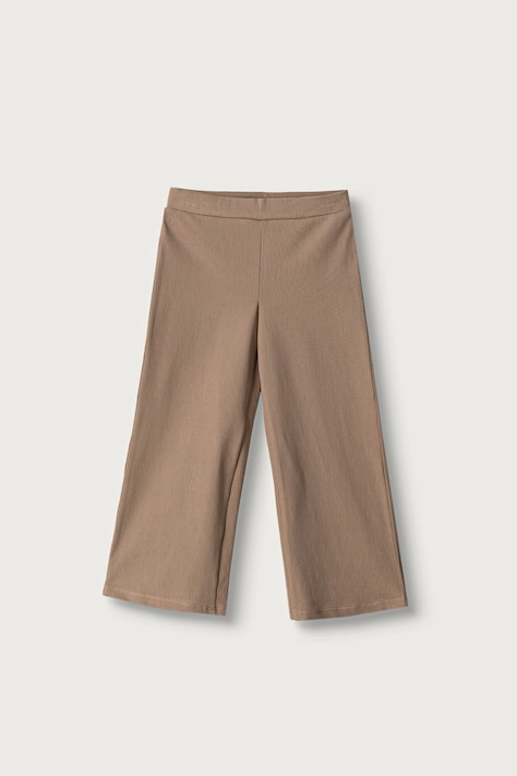 United Colors of Benetton Kalhoty dětské s bavlnou hnědé regular waist 46D6GF034