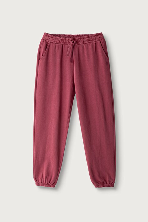 United Colors of Benetton Teplákové nohavice detské bavlnené ružové regular waist 3J68CF075