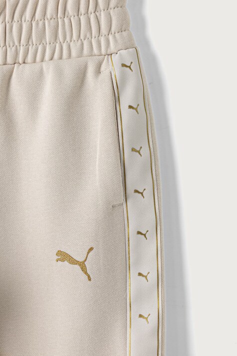 Puma спортивні штани дитячі з бавовною ESS TAPE Relaxed Sweatpants — фото 3