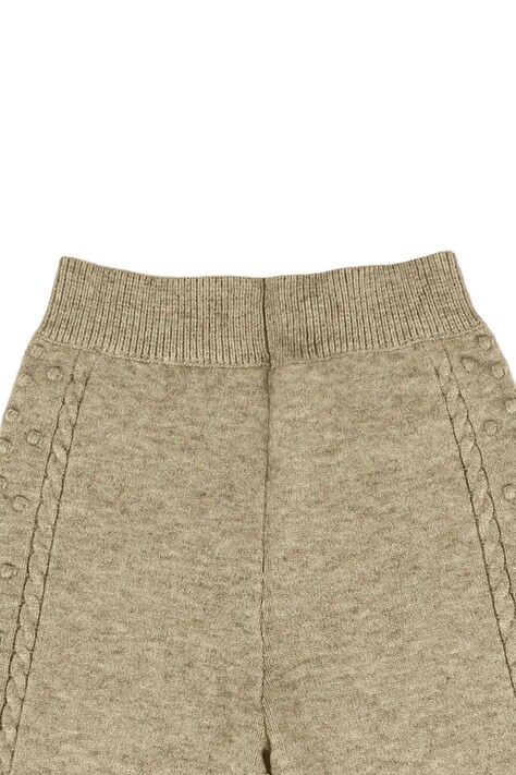 Donsje Spodnie dziecięce Penelopa Trousers beżowe high waist 4128000