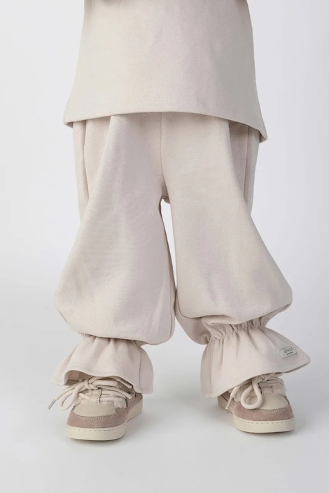 Donsje παντελόνι επίσημο παιδικό βαμβακερό Lindelwa Trousers μωβ ψηλή 3053200