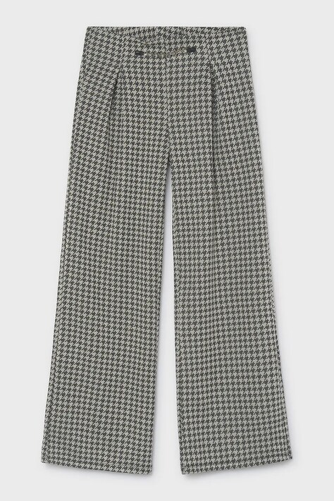 Mayoral Nohavice straight detské čierne regular waist 7528