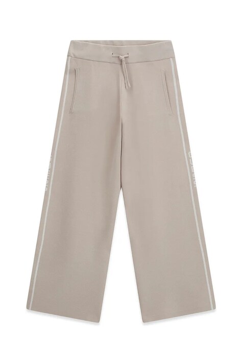 Guess spodnie dziecięce beżowe high waist J6YB17 Z1079