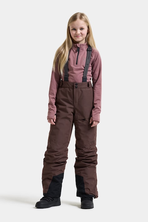 Didriksons Παντελόνι σκι παιδικό DACIT KIDS PANTS καφέ 505458