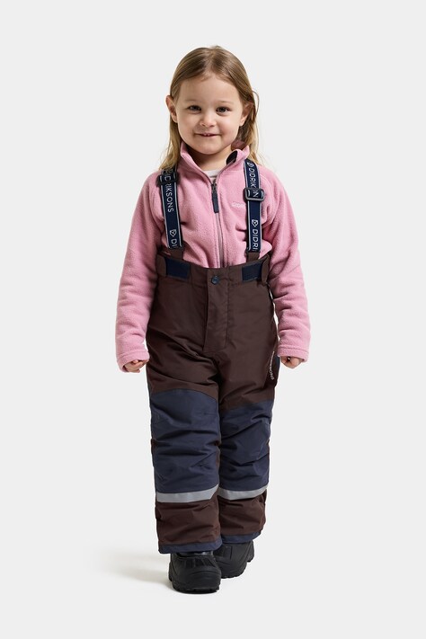 Didriksons Spodnie narciarskie dziecięce IDRE KIDS PANTS 7 brązowe 506295