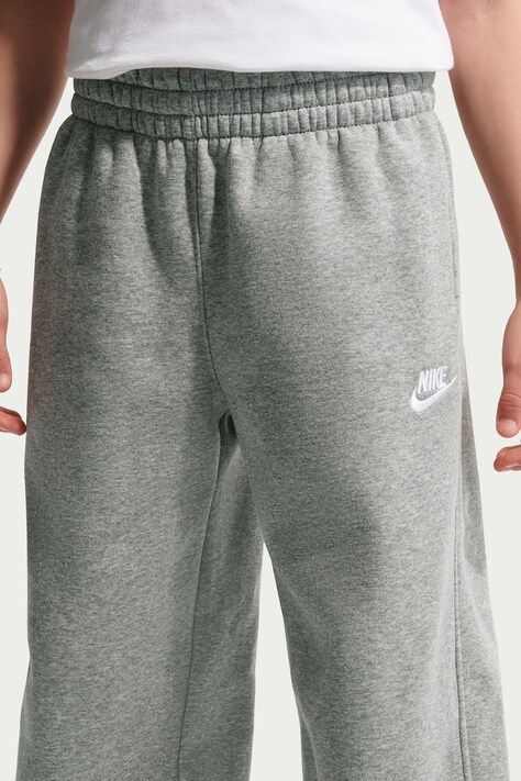 Nike Spodnie dresowe dziecięce z bawełną Nike Sportswear szare regular waist IM5095