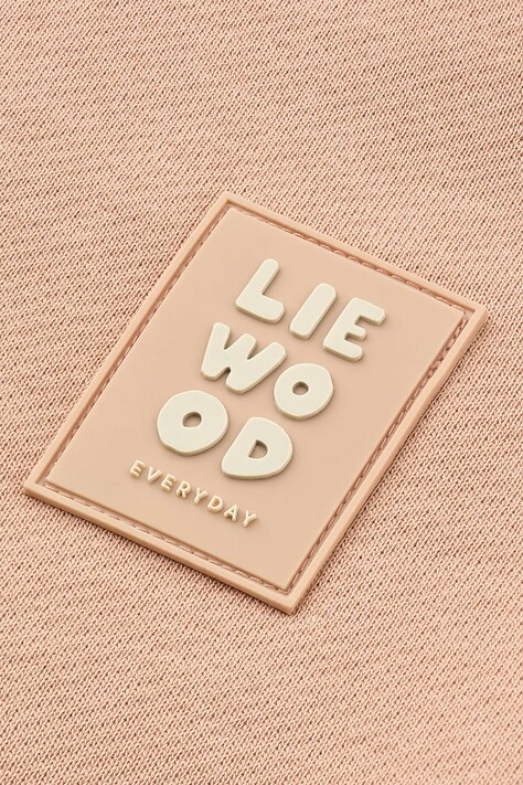 Liewood Spodnie dresowe dziecięce bawełniane Carey Sweatpants różowe regular waist LW20779