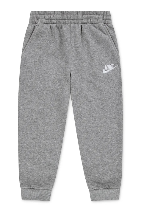 Nike Spodnie dresowe dziecięce z bawełną szare regular waist 86L091