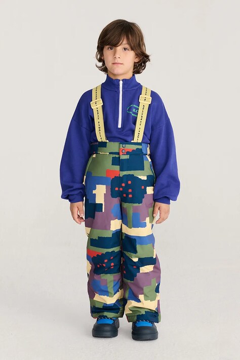 Bobo Choses Lyžiarske nohavice detské Paint Forest viacfarebné B226AC107