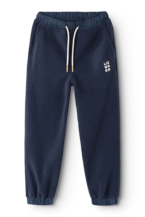 Liewood Παντελόνι επίσημο παιδικό Wendy Fleece Pants σκούρο μπλε κανονική LW20905