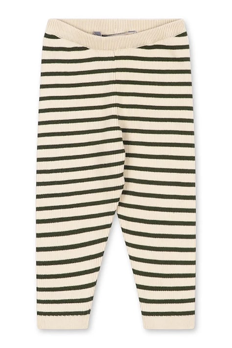 Konges Sløjd Legginsy dziecięce bawełniane BUMA LEGGINS GOTS czarne KS105927