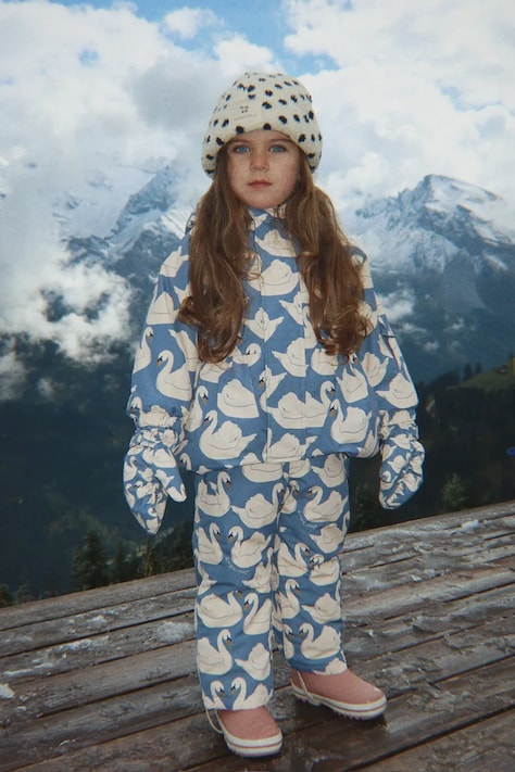 Konges Sløjd Spodnie narciarskie dziecięce MISMOU SNOW PANTS niebieskie KS105743