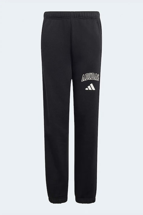 adidas teplákové nohavice detské čierne regular waist KS5126