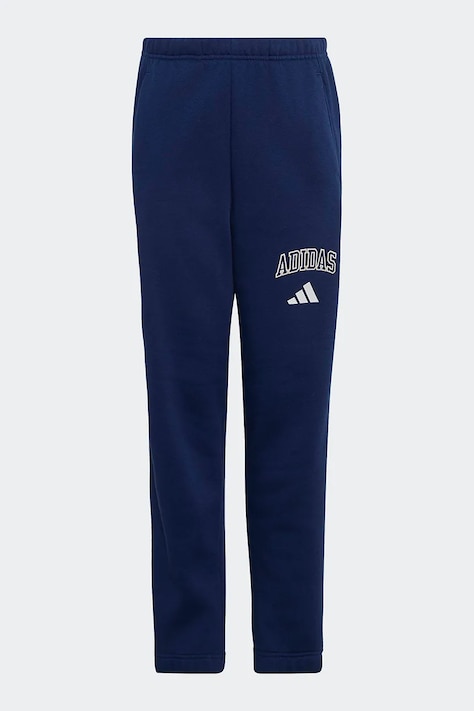 adidas spodnie dresowe dziecięce granatowe regular waist KS5128