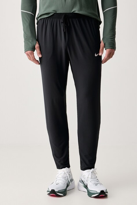 Nike Spodnie do biegania męskie Stride Dri-FIT czarne regular waist HV4544.010