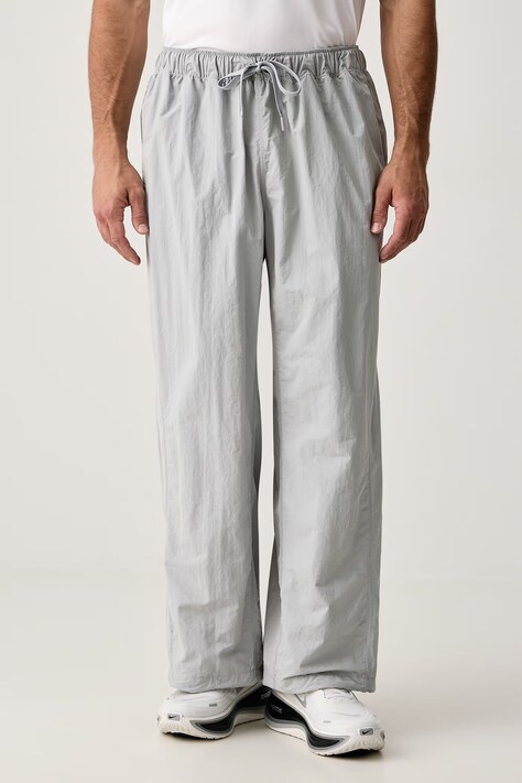 Nike Spodnie treningowe męskie N.A.C. Dri-FIT szare high waist IM5628.077