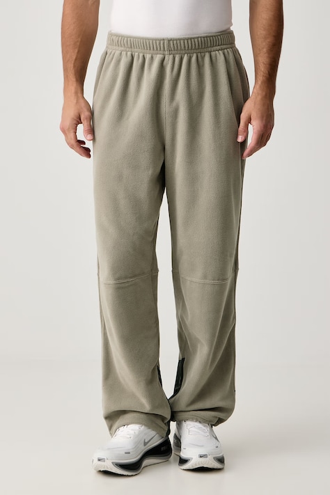 Nike Spodnie treningowe męskie polarowe Therma-FIT szare regular waist IX7293.320