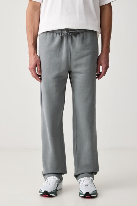 Nike Sportswear Spodnie dresowe męskie z bawełną Club szare regular waist IF0488.084