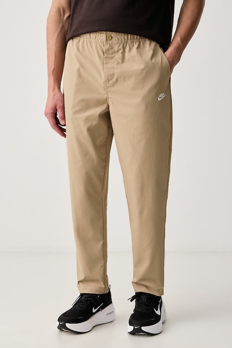 Nike Sportswear Spodnie męskie Club beżowe regular waist HJ1997.298
