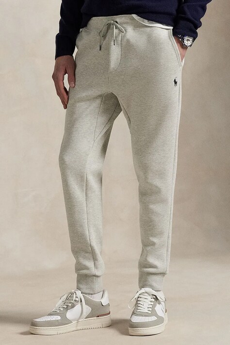 Polo Ralph Lauren Spodnie dresowe męskie szare regular waist 710888283