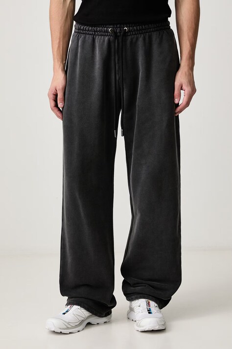Off-White Bacco Arrow спортивные штаны из хлопка для мужчин чёрные regular waist 44MCH05AF26F001001