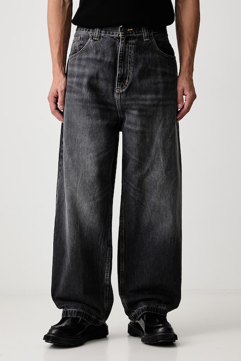 Carhartt WIP Brandon Pant jeansy loose męskie czarne I035893