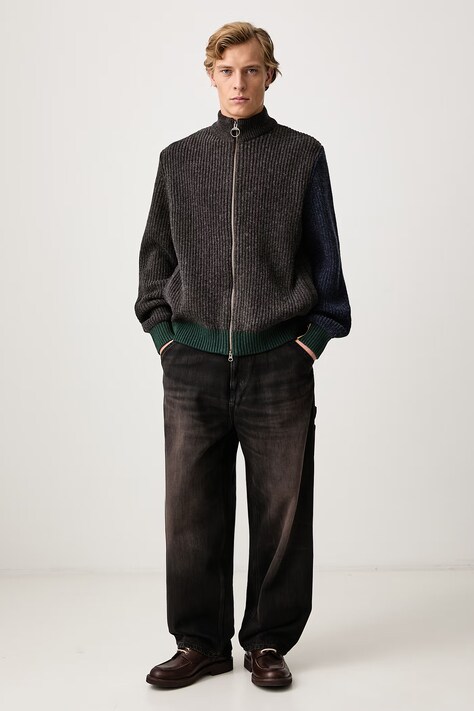 Carhartt WIP OG Single Knee Pant jeans loose da uomo neri I034871