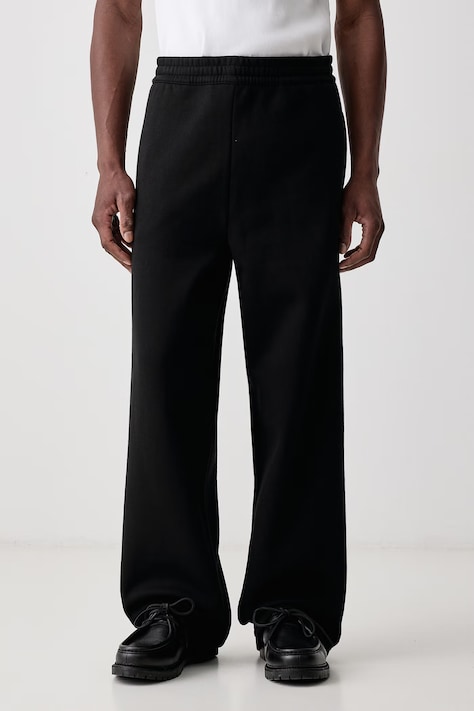 Carhartt WIP Mack Sweat Pant spodnie dresowe z bawełną męskie czarne regular waist I037103
