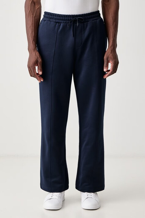 Lacoste Spodnie dresowe męskie granatowe regular waist XH9477