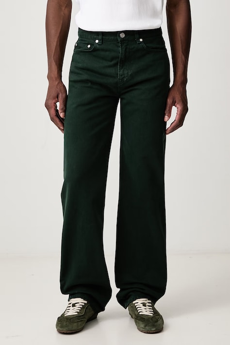 Lacoste Jeansy regular męskie zielone HH2321