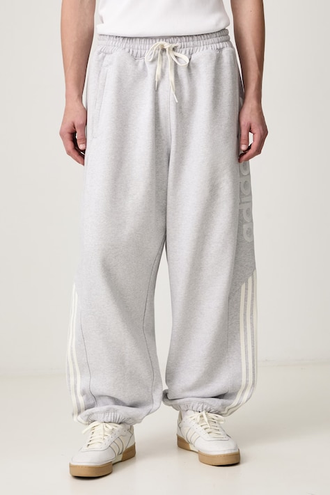 adidas Originals Adisignature NY spodnie dresowe męskie z bawełną szare LD1614