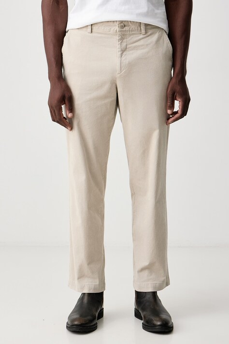 BOSS Orange Nohavice pánske menčestrové Chino_Keyes_DS béžové 50569443
