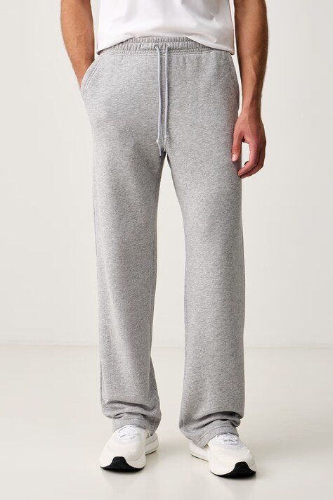 Under Armour Spodnie dresowe męskie z bawełną Rival szare regular waist 6013444