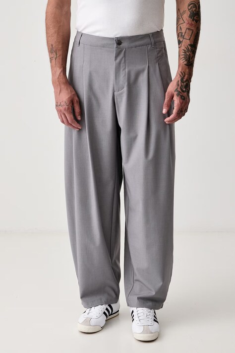 adidas Originals Spodnie męskie szare regular waist KW5683