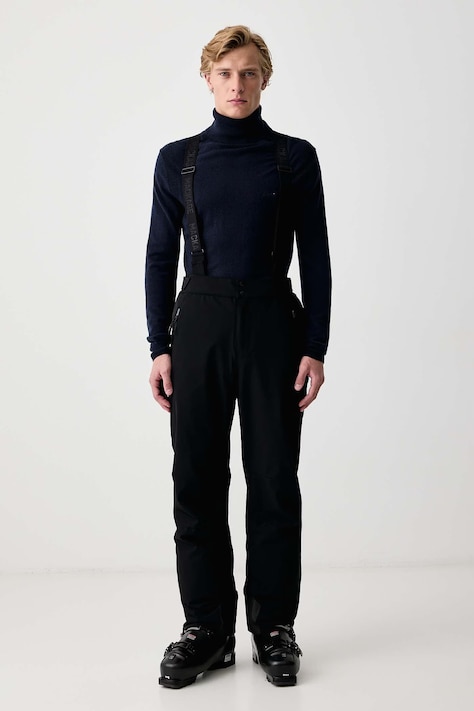 Mackage Παντελόνι σκι ανδρικό μαύρο KENYON