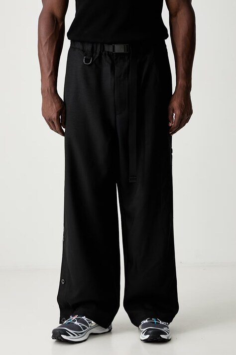 Y-3 SU ADPT 3S PNT spodnie męskie czarne regular waist KS6311