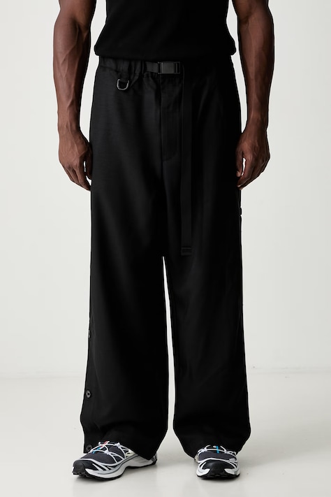 Y-3 SU ADPT 3S PNT spodnie męskie czarne regular waist KS6311
