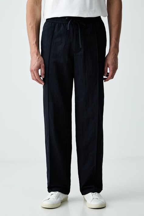 Armani Exchange spodnie męskie granatowe regular waist XM003302 AF27111