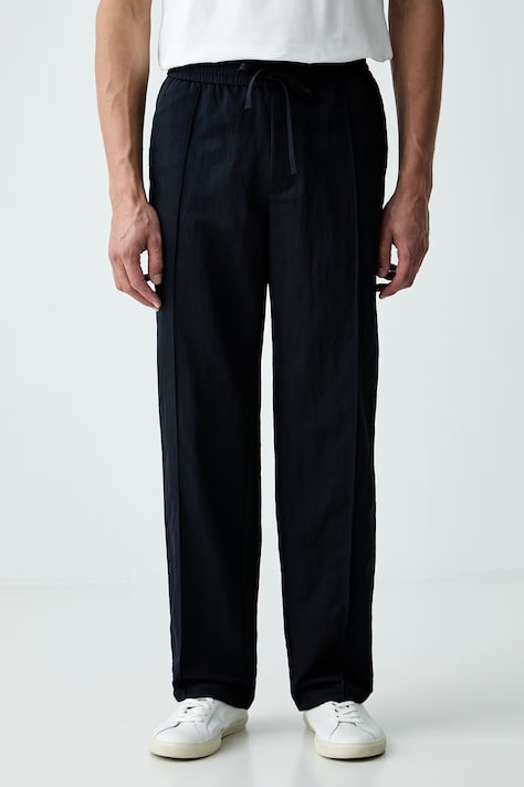 Armani Exchange spodnie męskie granatowe regular waist XM003302 AF27111