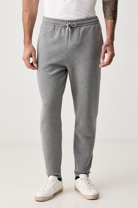 Trussardi Spodnie dresowe męskie szare regular waist P8148500089N
