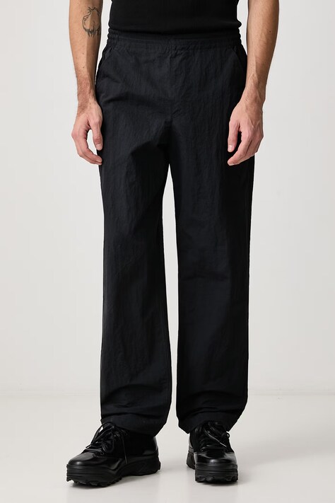 Fred Perry Spodnie dresowe męskie czarne regular waist T3310
