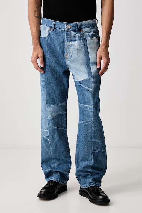 Kenzo Blugi regular pentru bărbați albaștri FG65DP3366B8
